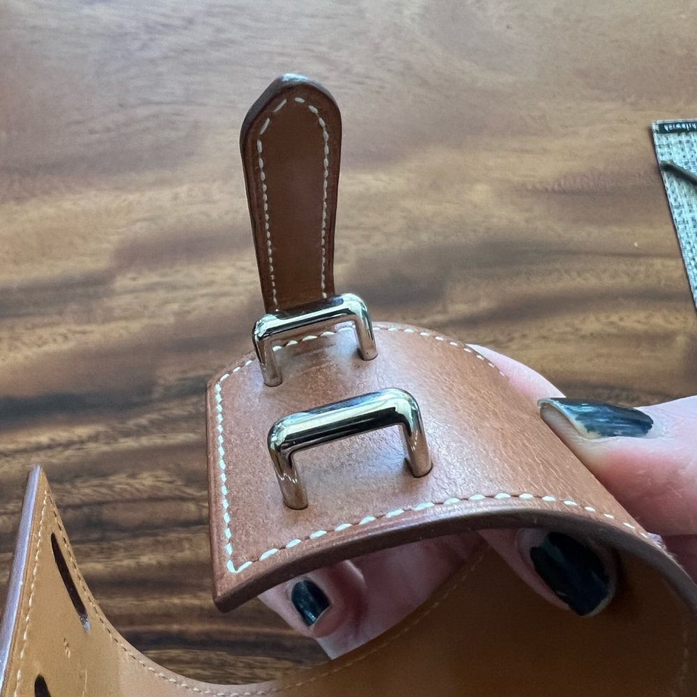 Hermes Izy Leather Bracelet - Picture 7 of 11